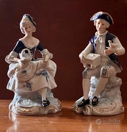Capodimonte Copia statuine vintage in porcellana