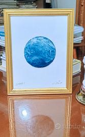 Quadro ad olio su cartone"Deep#1"