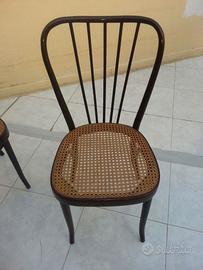 Sedie di antiquariato, in paglia di Vienna