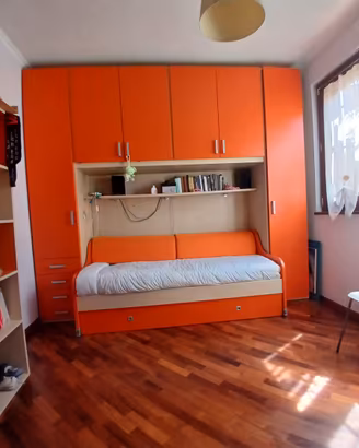 Cameretta doppio letto e settimino