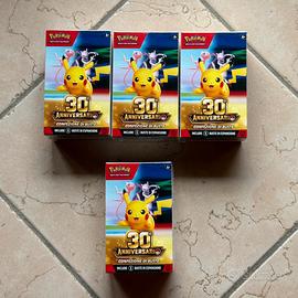 Pokemon 30 Anniversario bundle 6 buste ITA