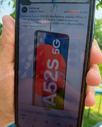 samsung Galaxy A52S 5 g dual sim nuovo 