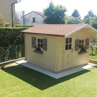 Casetta da giardino in legno mt. 2X2 euro 2200