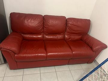 Divano in pelle divani&divani