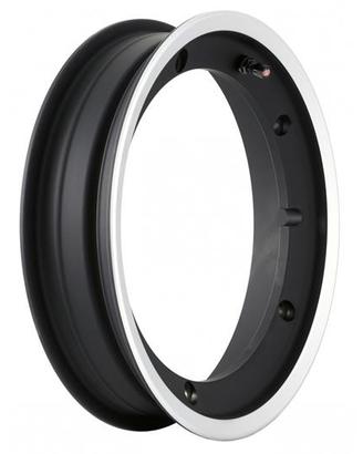 Cerchio tubeless SIP 2.10x10",nero con bordo luci