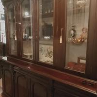 Libreria in mogano massello