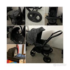 Passeggino trio +vaschetta+bilancia+sdraietta