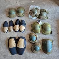 Lotto Ginocchiere Gomitiere Militare Esercito Army