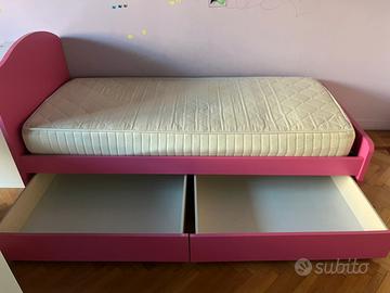 Letto singolo marca “nidi” più moduli