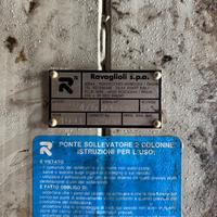 Ponte sollevatore per auto