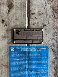 Ponte sollevatore per auto