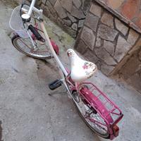 bici x bambina in  buono stato    misura 20