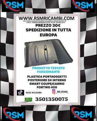 PLASTICA PORTA OGGETTI INTERNA SINISTRA SMART 450