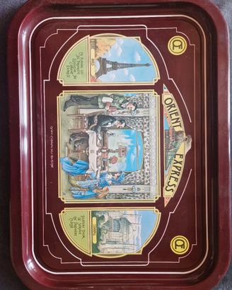 vassoio vintage Orient Express