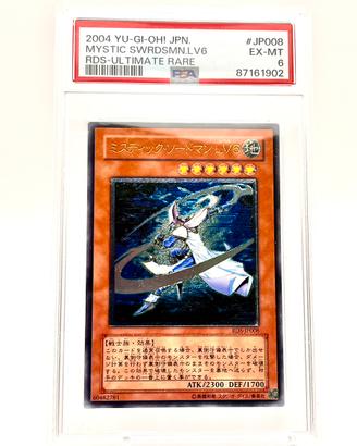 Yu-Gi-Oh Mystic Swordsman LV6  PSA 6 Ultimate Rare