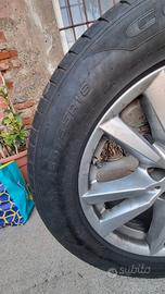 Cerchi in lega da 18 più gomme bmw x5
