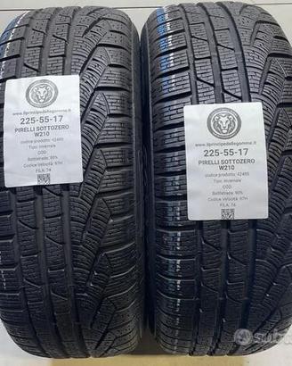 2 gomme 225 55 17 pirelli a42495