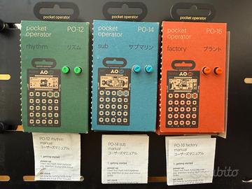 Teenage Engineering Pocket Operator – Bundle PO-12