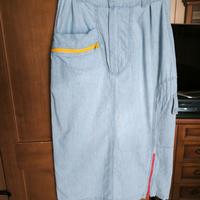 Gonna jeans estiva cotone