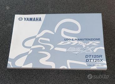 Uso e manutenzione manuale yamaha dt 125 R X