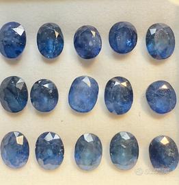 Lotto Zaffiri Naturali blu – 28,03 ct Totali