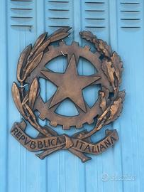 Emblema della Repubblica Italiana vintage