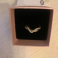 Anello Pandora due fili torchon