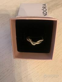 Anello Pandora due fili torchon