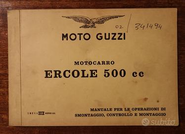 Manuale Guzzi Ercole 500