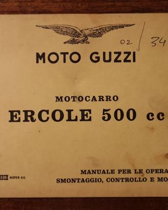 Manuale Guzzi Ercole 500