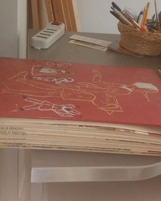Pinocchio fabbri fascicoli  1966 vinile 45 giri