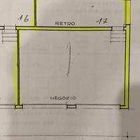Negozio via Tamburini Modena posizione centrale
