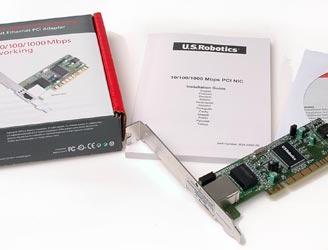 USRobotics USR997902A Gigabit Ethernet NIC PCI
