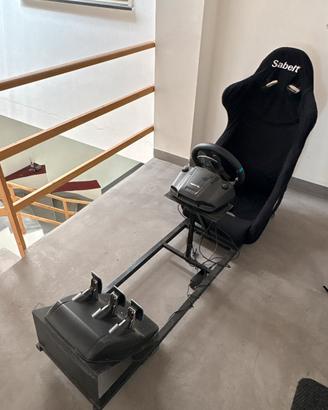 Postazione Racing: Logitech G29 + Sedile+Telaio