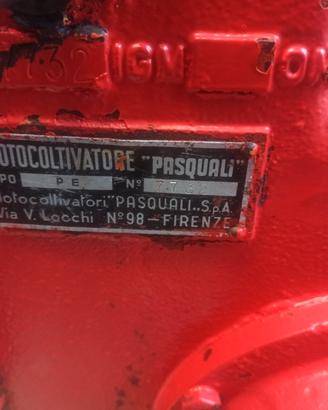 carter cambio motocoltivatore Pasquali PE 