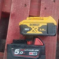 batteria dewolt Milwaukee 
