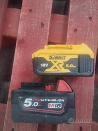 batteria dewolt Milwaukee 