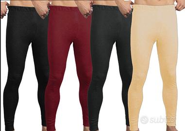 4 pz Calzamaglia m. cotone uomo col.  e tg. vari