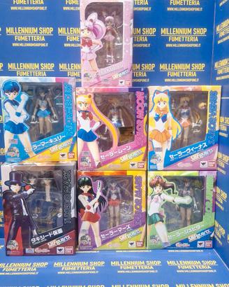 Sailor Moon Set 7 Pezzi S.h. Figuarts bandai