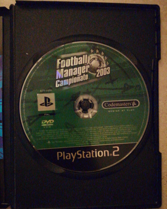 PS2 - "Football Manager Campionato 2003"