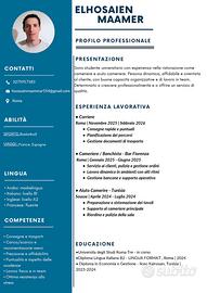 Cameriere / Barista / Gelataio