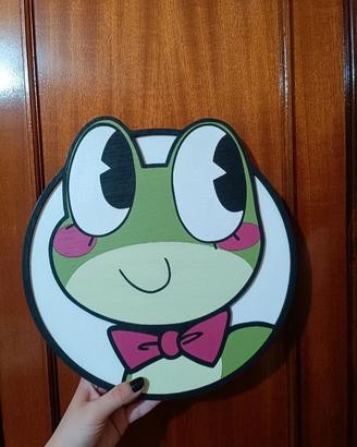 decorazione per porta di ribbit