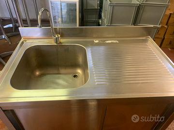 LAVELLO PROFESSIONALE IN ACCIAIO INOX
