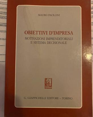 Obiettivi d’impresa – Mauro Paoloni, 1996
