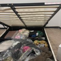 Letto contenitore una piazza e mezza