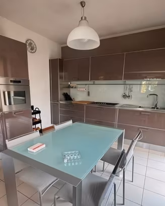 Cucina Scavolini Modello Cristal Tortora Vetro