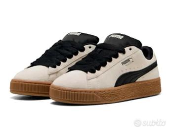 PUMA SUEDE XL QUIET LUX beige nere