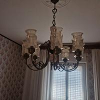 Lampadario sala anni 60/70 vintage