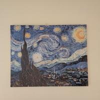 Tela de  "La notte stellata" di V. Van Gogh 