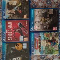 Giochi PS4 (20€ l'uno)